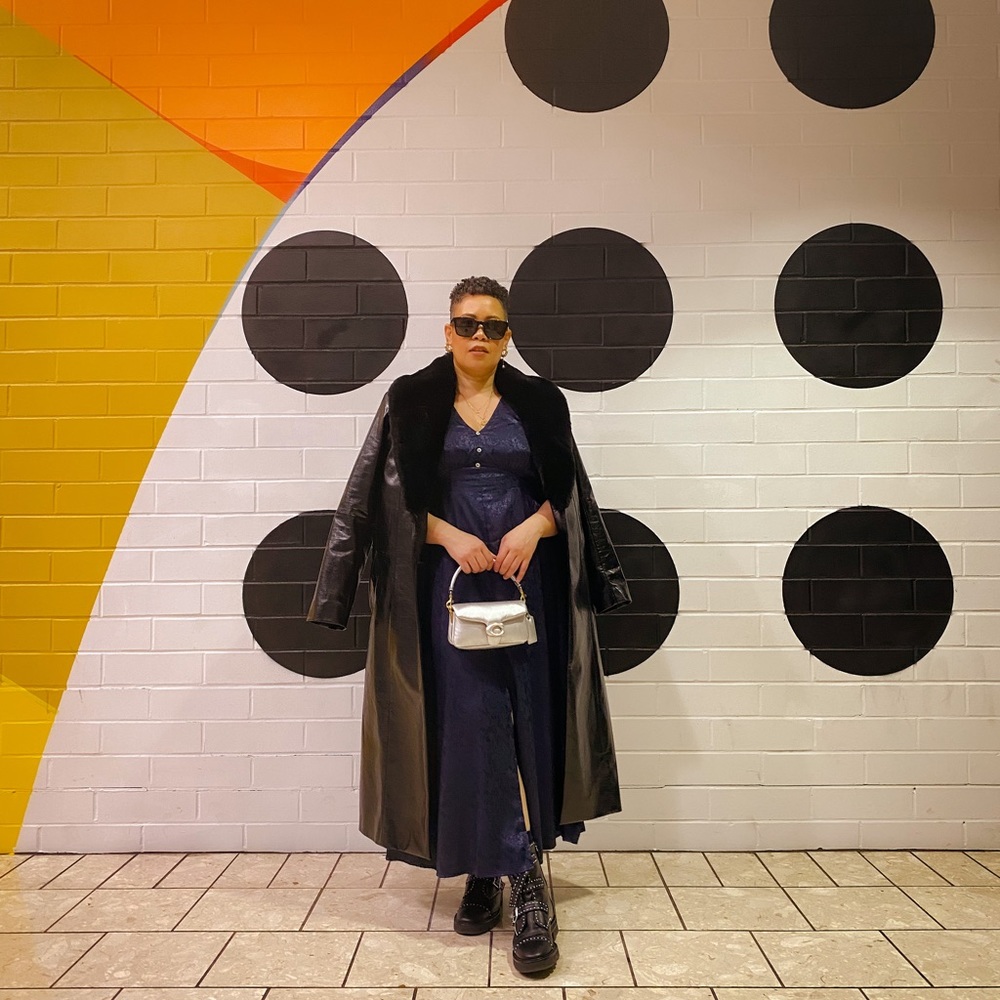 Faux leather